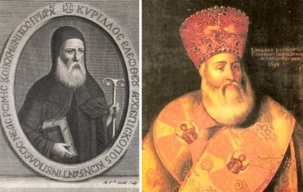 ὁ Λούκαρις συνέγραψε δυό ὁμολογίες Ὀρθοδοξίας καί Ἑλληνικότητος μέ στόχο πρῶτον νά καταπολεμήσει τήν προπαγάνδα τοῦ Πάπα καί τῶν Ἰησουιτῶν